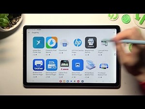 How to Connect Printer with Samsung Galaxy Tab s6 Lite 2022?