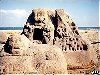 Tsunami uncovered ancient artifacts