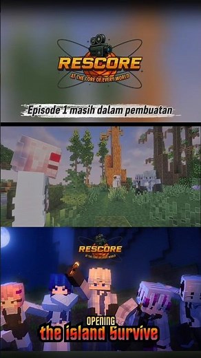 episode 1 roleplay Minecraft ResCore dalam proses pembuatan #minecraftCinematic #minecraftroleplay