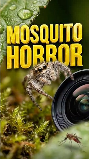 The Spider that does BUNGEE JUMP in your House! 🕷️😱 #curiosities