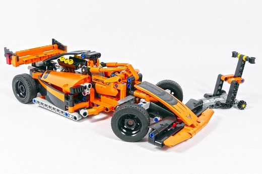 LEGO MOC-29695 Formula Racer - LEGO Technic 42093 D Model (Technic 2019)