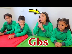 غزل يسر ق منها شنطة المدرسة - شوف حصل اية !!