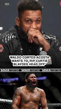 'I want to rip his head off': Waldo Cortes-Acosta on Curtis Blaydes callout | UFC 324 | MMA Fighting