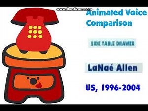 Animated Voice Comparison- Side Table Drawer (Blues Clues 1996-2004) (READ DESC)