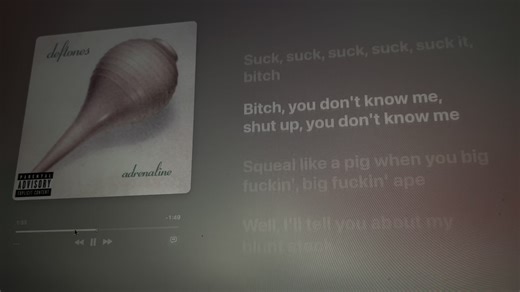 7 words~ Deftones-Adrenaline #music #7words