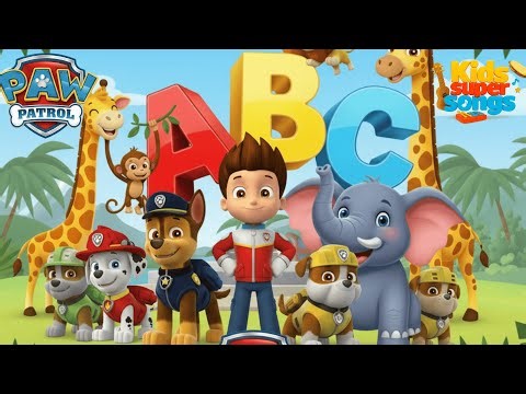 Sing & Learn ABCs with PAW Patrol in the Jungle! 🦁 | PAW Patrol's A-Z Jungle Journey |Safari Animals