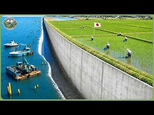 How Japan's Tsunami Great Wall Protects Massive Farmland Producing Millions Tons of Food
