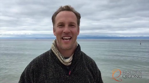 Lee filmed a beautiful Pebble In the Pond practice while he was at Lake Michigan this fall. We suggest you stand up, take a few deep breaths, and enjoy this one-minute grounding break before you keep scrolling :-) | Holden QiGong