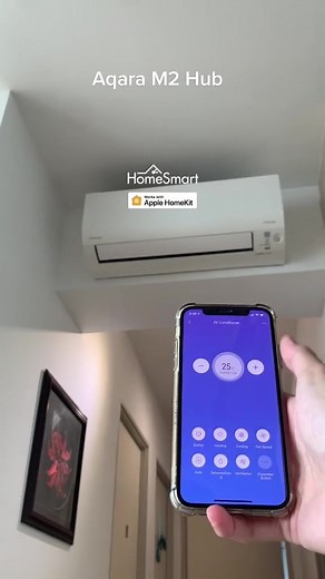Upgrade your home's air-conditioning game with the Aqara M2 hub 👏 Thank you @homesmart.sg for this great video! Control your AC from anywhere with just your smartphone and breeze through the setup process with easy step-by-step instructions. Say goodbye to fumbling with multiple remote controls, even your existing one can be integrated with the Aqara M2 hub. 🌬️🏠 #smarttechnology #airconditioning #homeautomation #hometech #smarttech #homeautomation #aqarahub #Aqara #SmartHome #smartliving #hom