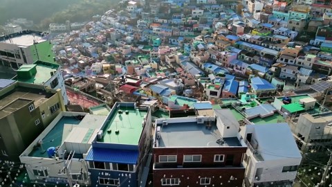 Busan from Above: Aerial Journey of South Korea's Coastal Gem - Worldwide