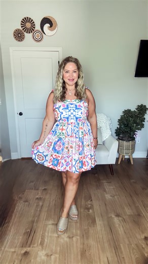 *COMMENT OUTFIT22 TO SHOP* Which one is your fave? This is the cutest summer sun dress! I had to get it in two prints because it’s that good. I’m wearing a large. Shop the full look in my Amazon storefront or LTK shop! Follow @ironmom40 for more size 12 over 50 fashion inspo. #outfitinspiration #summerdresses #summeroutfits #size12 #over50 | Ironmom40 Fashion & Beauty