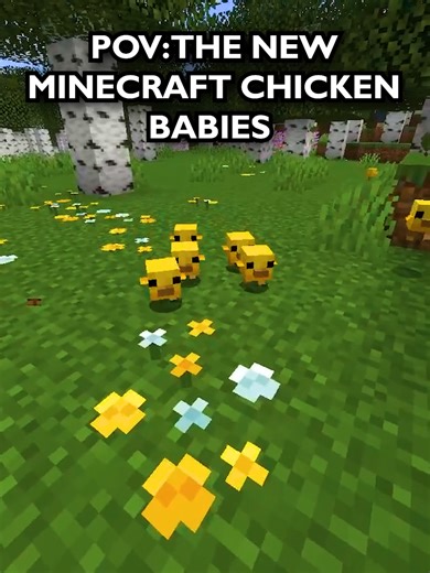 These guys are SO FRICKIN CUTE #minecraft #minecraftupdate #gaming #baby #cute