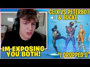 CLIX Exposed PETERBOT & BUCKE In 2v2 ZONE WAGERS With His New *ZESTY* DUO! (Fortnite Moments)