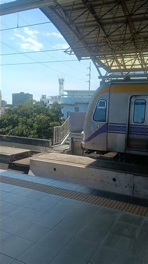 Lrt 2 Trainset #3 Departing Pureza station. (5/10/2026)