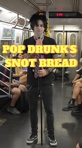 Emo kid on the train does stand up. #emo #comedian | Marcus Monroe