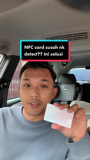 Penat dah duk maki touch N go. Finally I found the solution lol #noob #nfc #touchngonfc