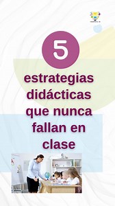 5 estrategias didácticas que nunca fallan en clase 🌟👩‍🏫#Pedagogia #Docentes #AprendizajeDivertido #docentescreativos #aprendizajesignificativo | Docentes al día