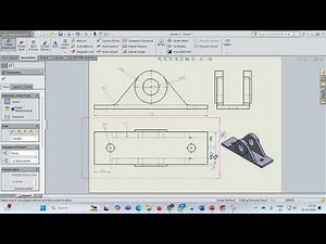Model 3 | Part Modelling | Computer Aided Machine Drawing