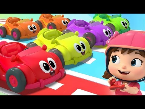 Learning Colors With Toy Cars 🌈 Fun Color Learning for Kids