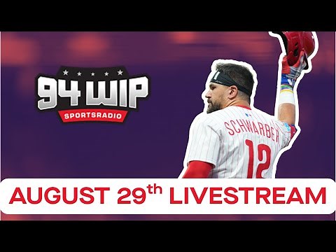 94 WIP LIVE: Phillies SMASH Braves; NFL Szn 6 Days Out!
