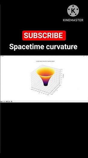 #space #time #curvature #physics #python #maths #world #news #vlog