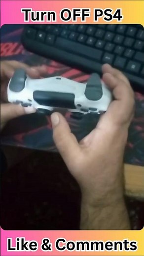 How to Turn OFF DualShock 4 controller without PlayStation #shorts