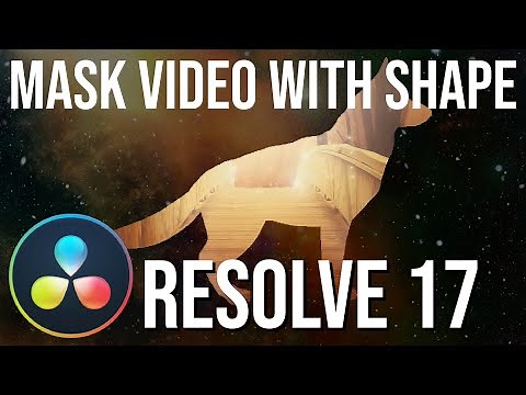 How to Fit Video to Any Shape by Masking in DaVinci Resolve 17