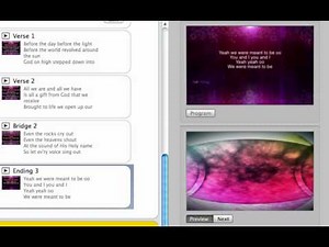 Playing Presentations with MediaShout for Mac