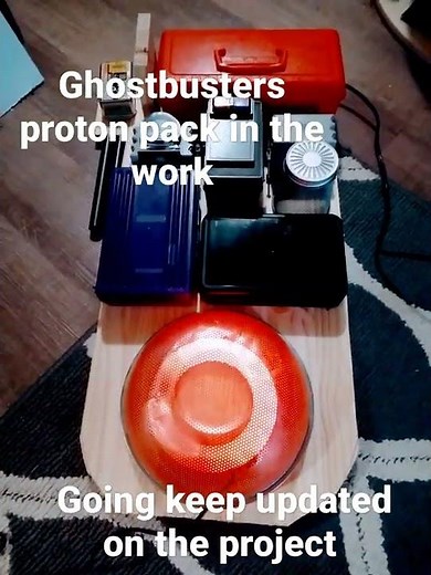 Ghostbusters proton pack DIY project