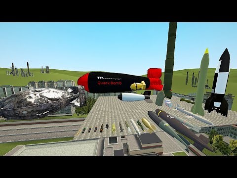 BIGGEST GMod Bomb Tests — MASSIVE BOOMS & TOTAL DESTRUCTION!