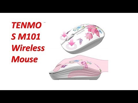 TENMOS M101 Wireless Mouse |USB Receiver|Compatible Notebook,PC,Laptop,Computer|Tech Market Support