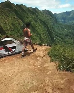 16K views · 207 reactions | A campsite doesn’t get much better than this!  Randomrob_ | Adventure Hawaii | Facebook