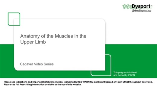DYS-US-008173 V3_Cadaver Anatomy and Injection Training Videos