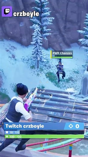 Crazy 1v2 vs PWR CHANZES ⚡😱 #fortnite #pwr