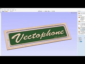 Vectophone - 2D Toolpaths | Vectric V11 Tutorials