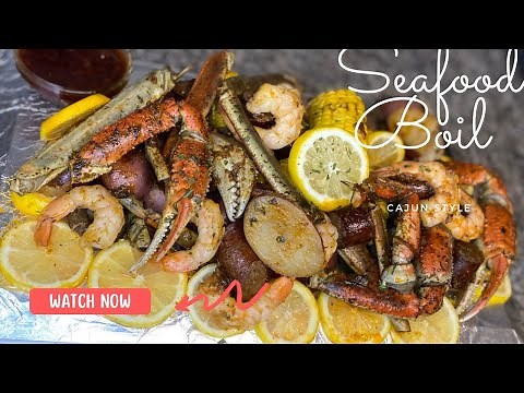 How to cook seafood Crab Boil