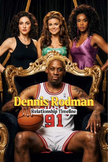Dennis Rodman: Relationships Over the Years #DennisRodman #NBALegend #Relationship #NBAHistory #BasketballLife