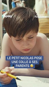 Ce fameux cahier de vacances 😁 "Les vacances du petit Nicolas", plus que quelques jours pour regarder le film sur 6play | M6