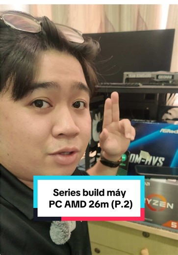 Series build máy … với spec này 26M hợp lý ko anh em (P.2) … R5-5600X / 32Gb / Ssd 1Tb - VGA-3060 12Gb 😛. #tictocpc #pcgaming #maytinhgiare #setuppc #xuhuongtiktok