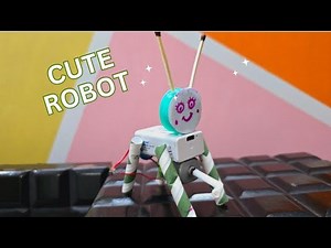 How to Make Robot with Straws || self moving Robot for Science Exhibition || Science project