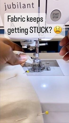 Sew Simple Sewing on Instagram: "To fix this issue do the following: 👇 🧵🪡 RETHREAD- Sometimes muscle memory takes over and we forget to check if the thread is actually going through the thread guides. 🧵🪡 CHECK BOBBIN -Do NOT place the bobbin in backwards. This will cause tangles and looping on the bottom of your material. Check your manual for the correct position. 🧵🪡 NEEDLE -Make sure you have the correct type of needle especially if sewing with knits use a ballpoint/stretch needle for s