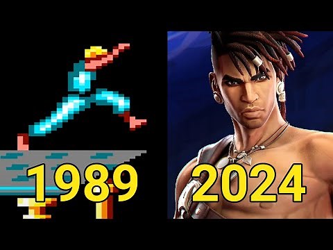Evolution of Prince of Persia Games (1989-2024)