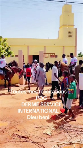 Félicitations PDG — DERMÉ SERVICE INTERNATIONAL