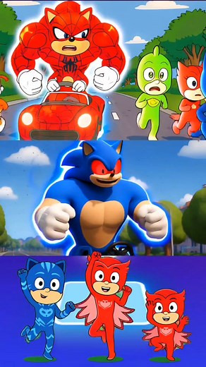 10K views · 45 reactions | PJ Masks - Gekko vs Owlette vs CatBoy vs Romeo X Dance Song Tiles Hop EDM Rush #shorts #marrymechallenge | Tiles new Hop | Facebook