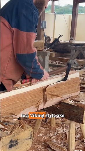 1/5 Essential Green Woodworking Tools: the axe