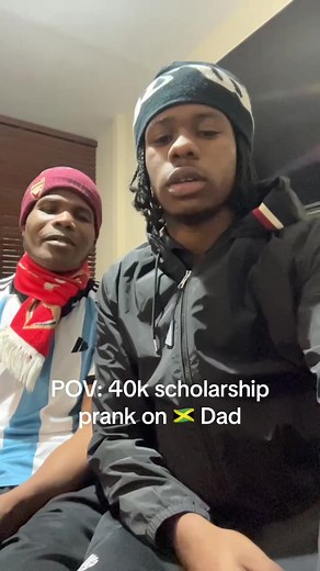 Pov: 40k Scholarship Prank on Jamaican Dad