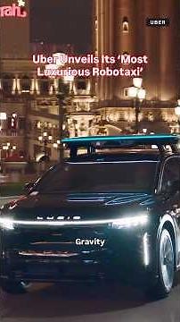 Uber Unveils Its 'Most Luxurious Robotaxi,' in Partnership With Lucid and Nuro
