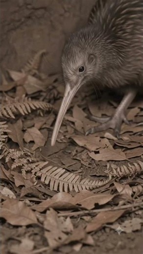 CreatureCam: Kiwi (Moonlit Forest Burrow Explorer POV) | #BirdPOV #AnimalPOV