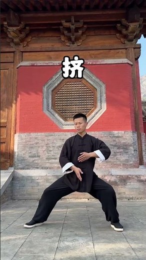 Learn eight methods of tai chi, Wudang version.#taichi #taijiquan #kungfu #wushu #shorts