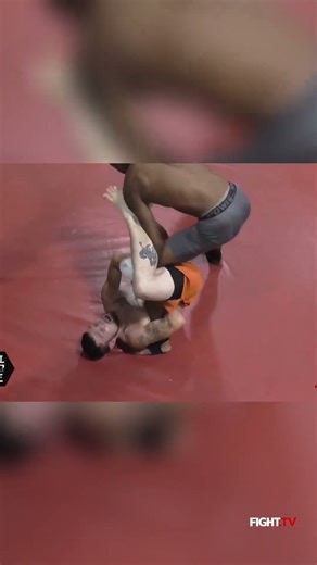 Fighter Dominating the Ring: A One-Sided Match